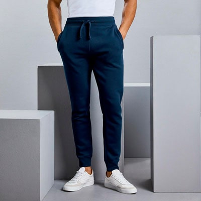 Pantalone Felpato Russell Men's Authentic Cuffed Jog Pants JE268M
