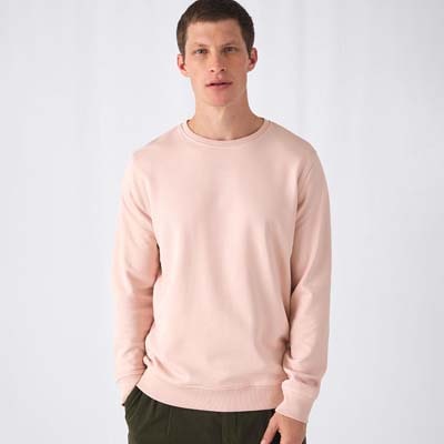 Felpa Girocollo Organic + Recycled Bec Organic Crew Neck BCWU31B
