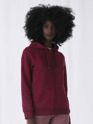 BCWW03Q QUEEN Zipped Hood