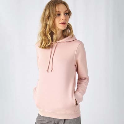 Felpa Organic Cappuccio Donna Bec Organic hooded women BCWW34B