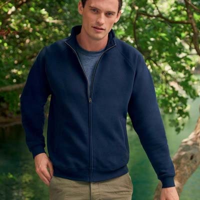 Felpa Giacca con Zip Fruit of The Loom 622280 Premium Sweat Jacket