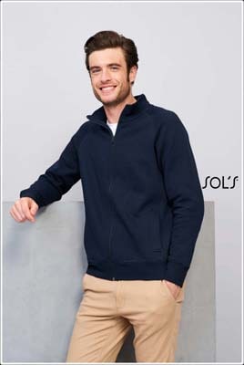 SUNDAE - 47200 FELPA UOMO CON ZIP