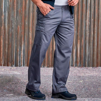 Pantalone Lavoro Russell Adults Polycotton Twill Trousers