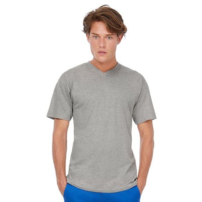 T-shirt Uomo Manica Corta Exact V-Neck B&C